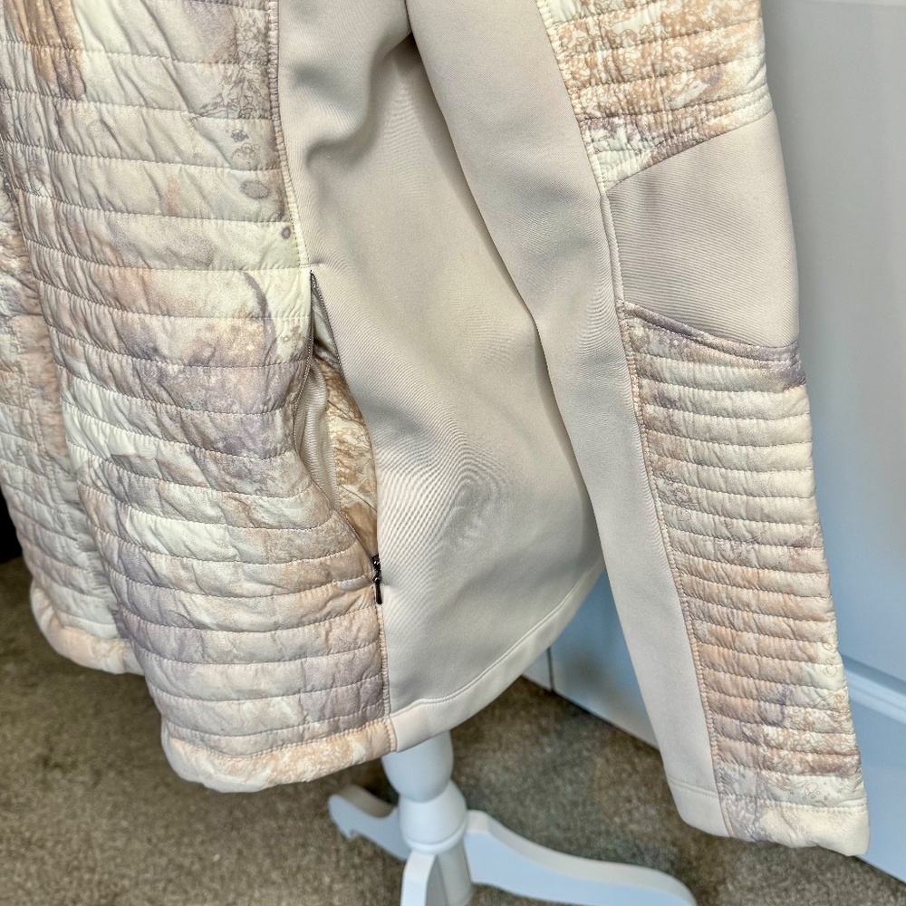 Carrie Underwood Marble XL Full Zip Hybrid Jacket Tan Active Calia Stretch A - Picture 3 of 10